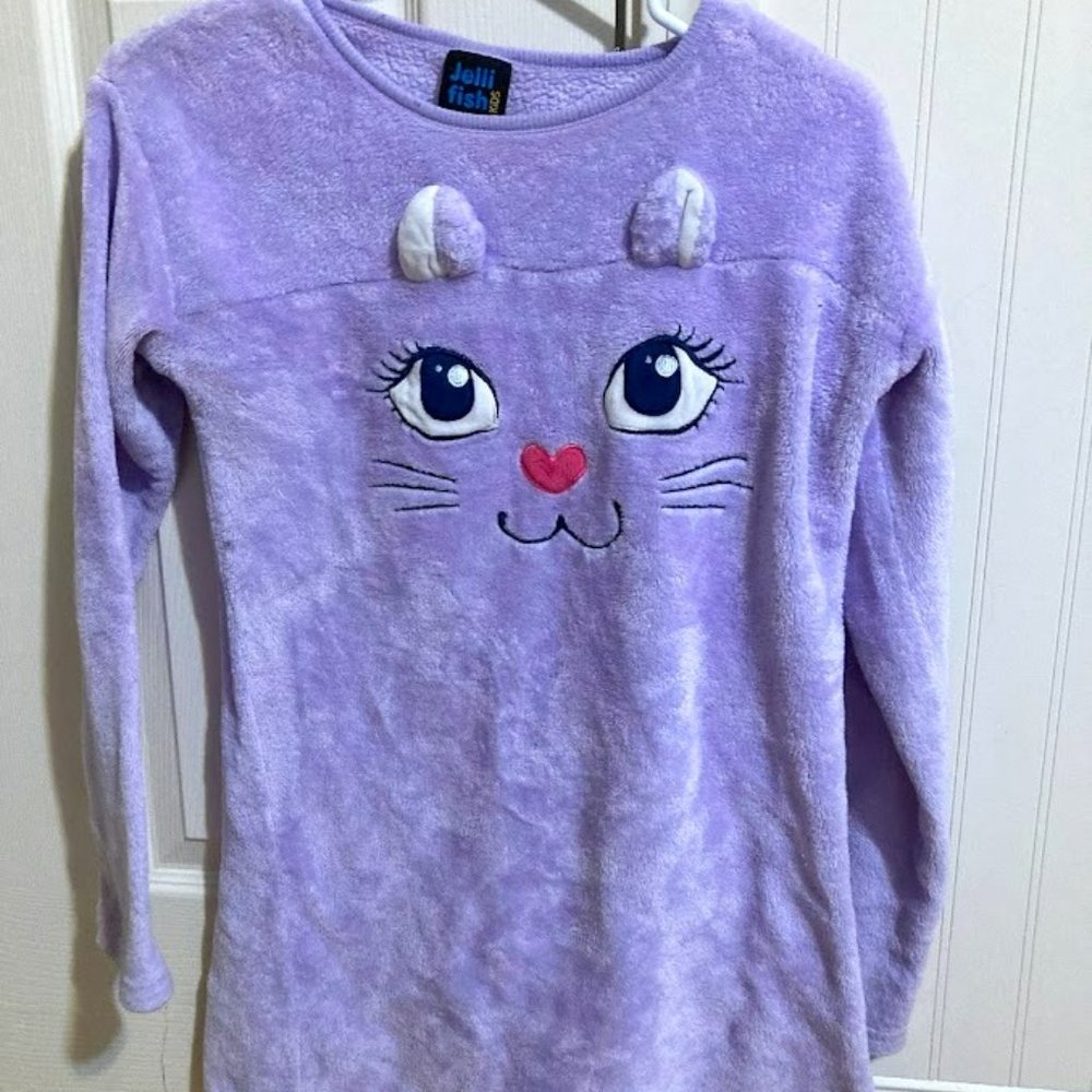 JelliFish Kids Purple Bunny Nightgown